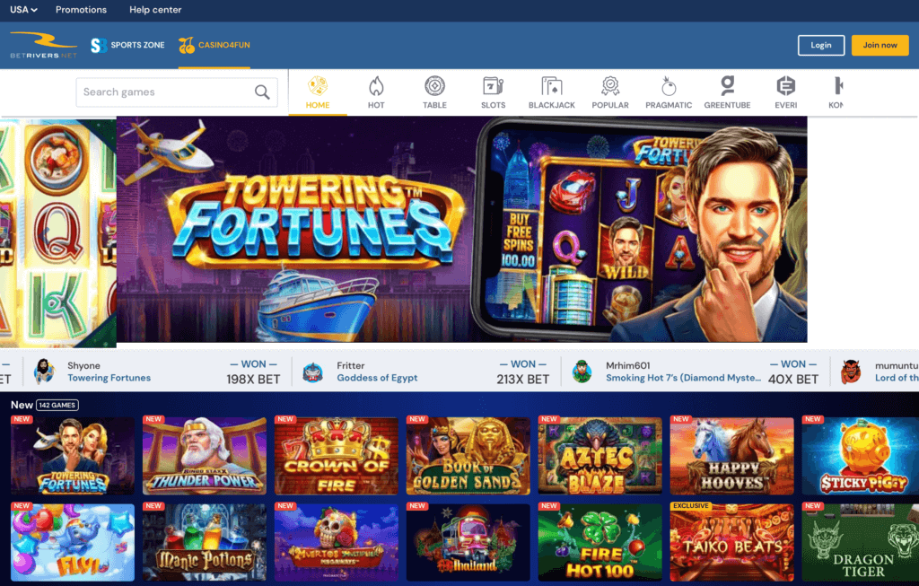 BetRivers.net Social Casino