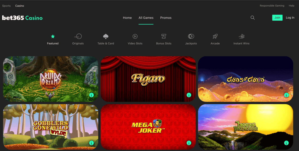 Bet365 Casino