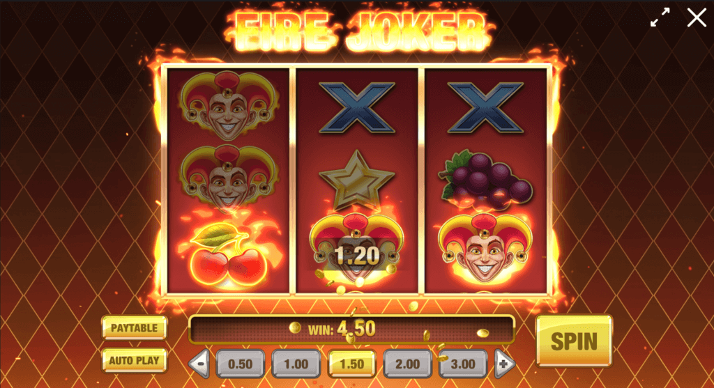Fire Joker 3 reel slot