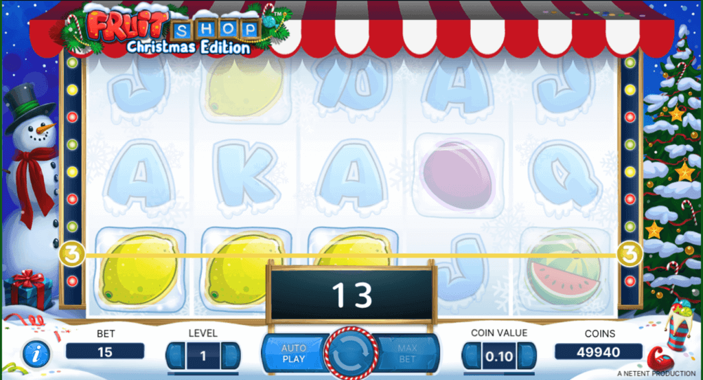 Fruit Shop Christmas Edition fruit slot