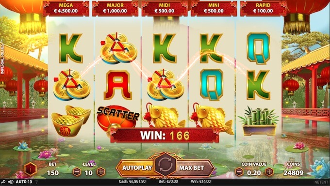 Imperial Riches Slot Game 