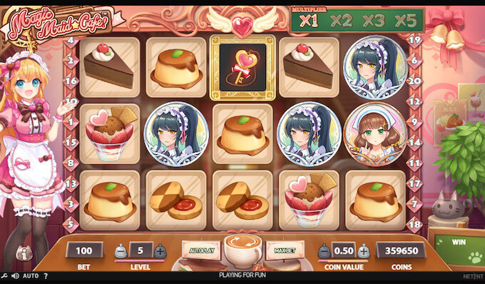 Magic Maid Cafe Slot