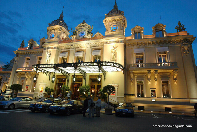 A view of the Casino Monte Carlo in the evening (Monaco Press Centre Photos)