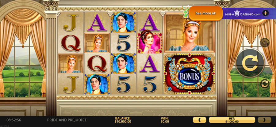 pride and prejudice new slots usa casinos