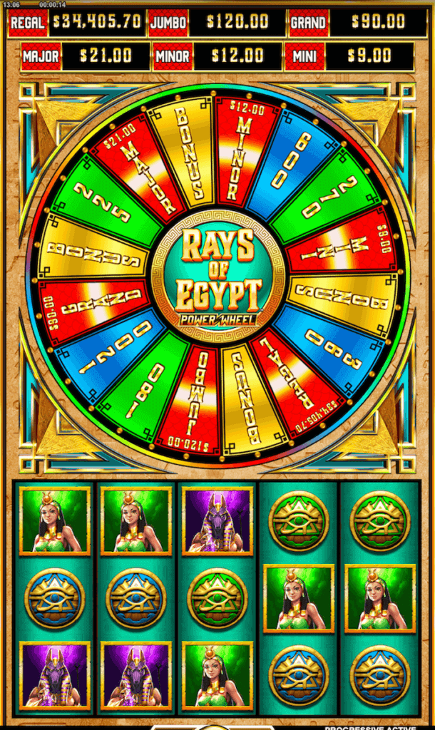 Play Rays of Egypt online slot at top US casinos