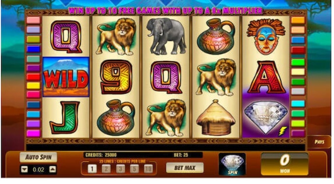 Serengeti Diamonds Online Slot