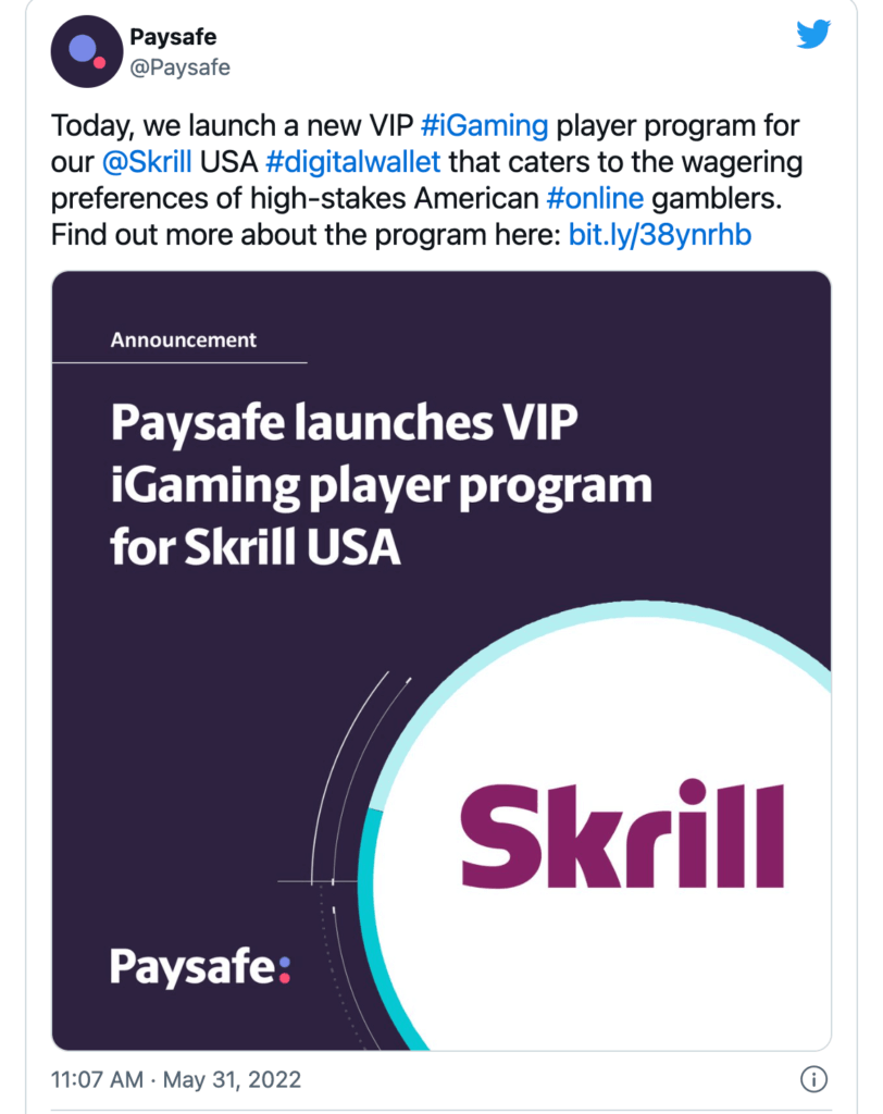 paysafe twitter