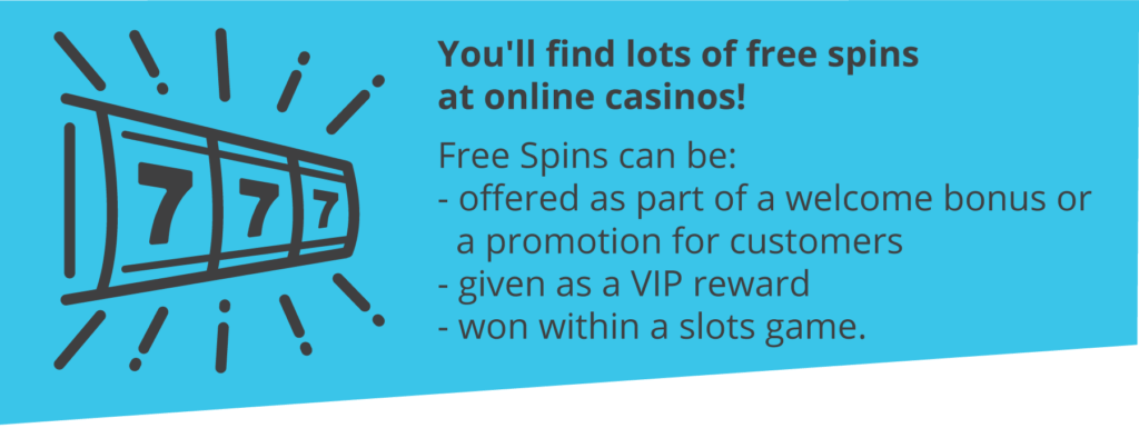 claim free spins at online casino