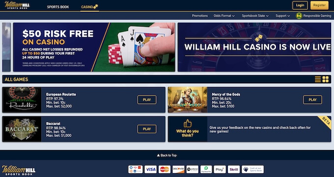 William Hill Online Casino